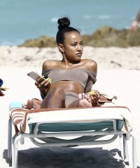 karrueche tran in beach 14.jpg