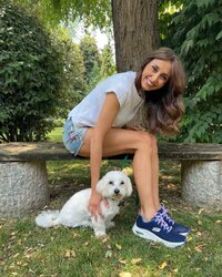Photo by Benedetta Parodi on June 30, 2023. May be an image of 1 person and Maltese..jpg